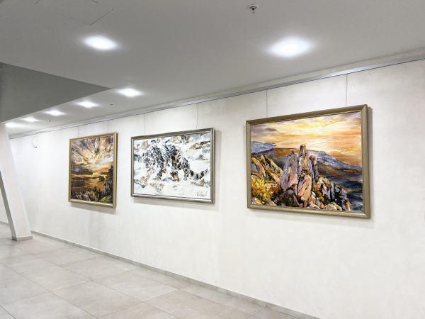 выставка Николая Добрина в СК Росси