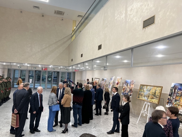 выставка Николая Добрина в СК Росси